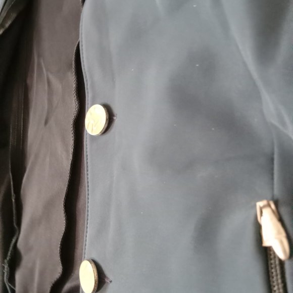 Gersumi Idun blue riding jacket grey collar size 8 - Picture 11 of 13